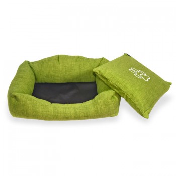 Madpet Κρεβάτι Deluxe Πράσινο Με Πατουσάκι 55x43x17cm
