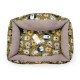 Madpet Κρεβάτι Deluxe Ταμπά Με Σκυλάκια 70x51x19cm