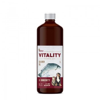 Akinu Vitality Λάδι Σολομού 1 Λίτρο