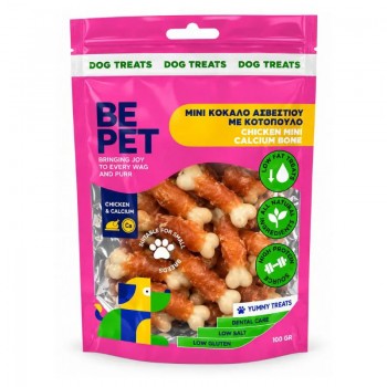 Be Pet Chicken Mini Calcium Bone με Κοτόπουλο 100gr