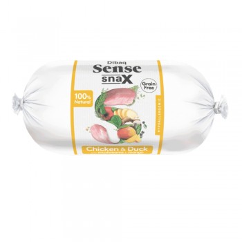 Dibaq Sense Snax Bar Holistic Hypoallergenic Grain Free Chicken & Duck 200gr