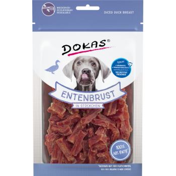 Dokas Λιχουδιές Σκύλου Diced Duck Breast 70gr