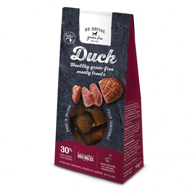 Red Mills Go Native Λιχουδιές Σκύλου Με Πάπια 100gr