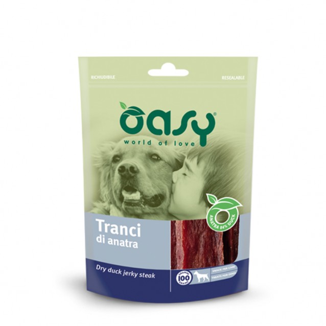 Oasy Λιχουδιές Σκύλου Λωρίδες Πάπιας 100gr