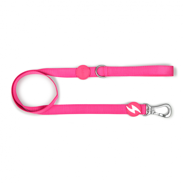 Dashi Λουρί Οδηγός Σκύλου Solid Pink Large