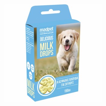 Madpet Delicious Milk Drops 150gr