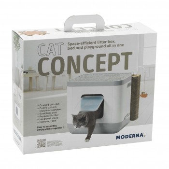 Moderna Cat Concept 3 σε 1 Τουαλέτα – Ονυχοδρόμιο – Κρεβάτι