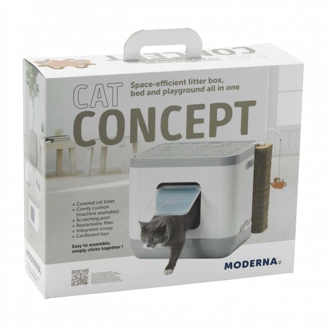 Moderna Cat Concept 3 σε 1 Τουαλέτα – Ονυχοδρόμιο – Κρεβάτι
