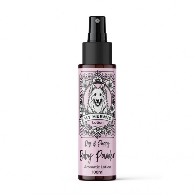 My Hermis Aromatic Lotion Baby Powder Αρωματική Λοσιόν Κατοικίδιων 100ml 