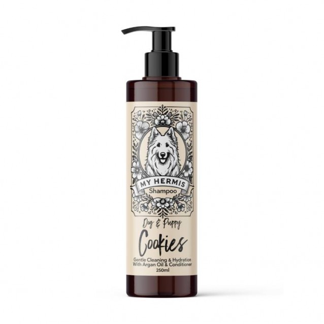 My Hermis Σαμπουάν Σκύλου Cookies Με Έλαιο Argan & Conditioner 250ml