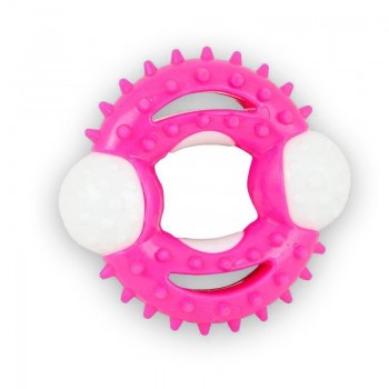 Akinu Dental Παιχνίδι Για Σκύλους Strong Nylon Ροζ 10cm