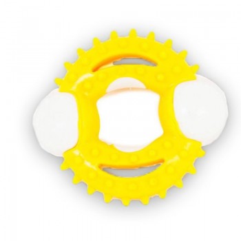 Akinu Dental Παιχνίδι Για Σκύλους Strong Nylon Κίτρινο 10cm