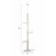 Pole Cat Tree Dancing To The Stars 38x34x216-246cm