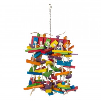 Benelux Rope Knots + Wooden Blocks 70cm