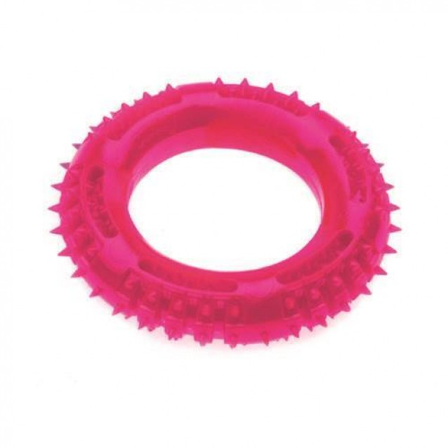 Aquael Comfy Παιχνίδι Σκύλου Dental Ring Ροζ 13cm