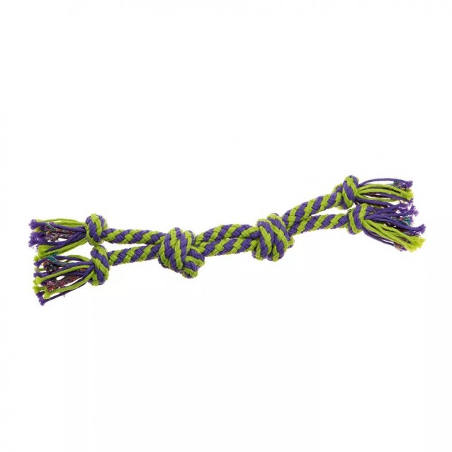 Aquael Comfy Παιχνίδι Σκύλου Σχοινί Με 6 Κόμπους 45cm