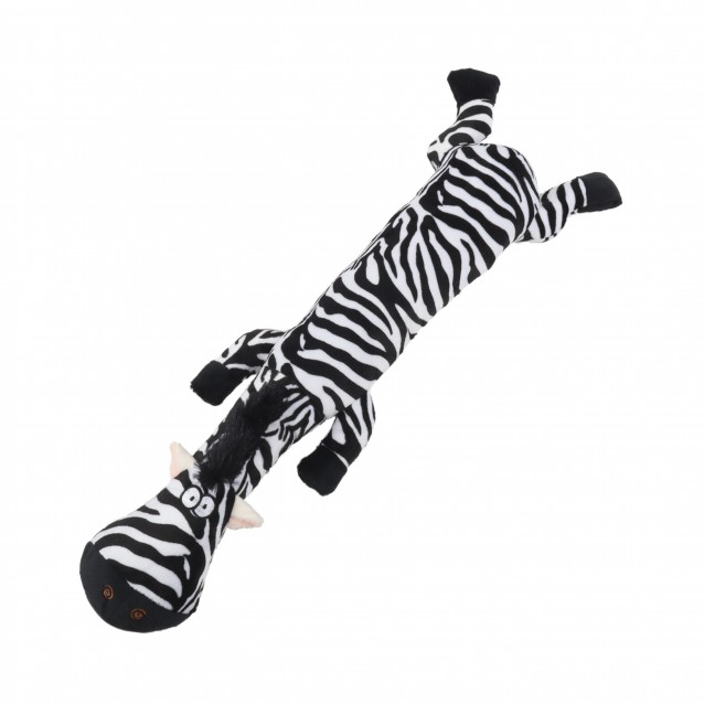 Fantasy World Welcome To The Jungle Plush Zebra Toy 17x55cm