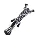 Fantasy World Welcome To The Jungle Plush Zebra Toy 17x55cm