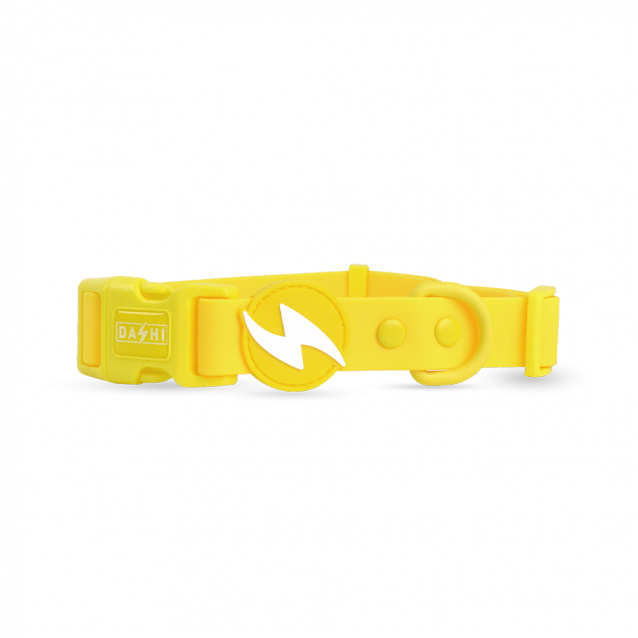 Dashi Περιλαίμιο Κολάρο Σκύλου Colorflex Yellow Small