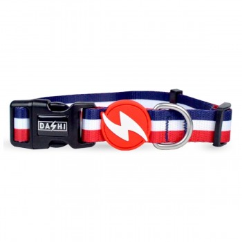Dashi Περιλαίμιο Κολάρο Σκύλου Red & Blue Large