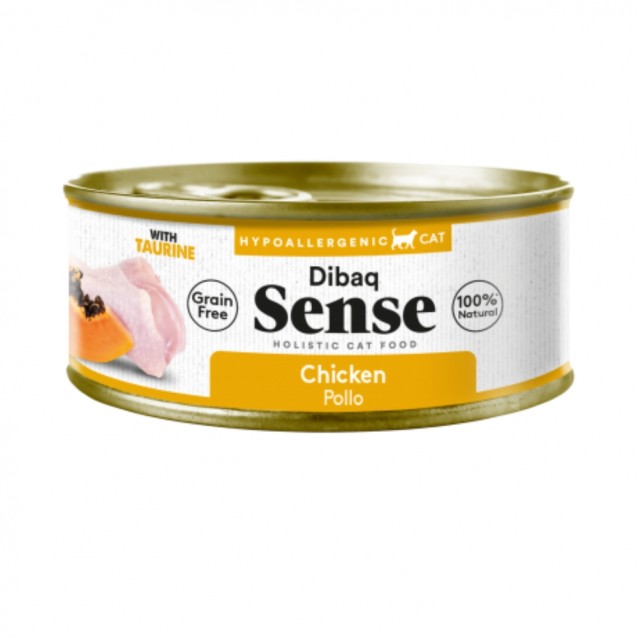 Dibaq Sense Holistic Hypoallergenic Grain Free Monoprotein Chicken 70gr