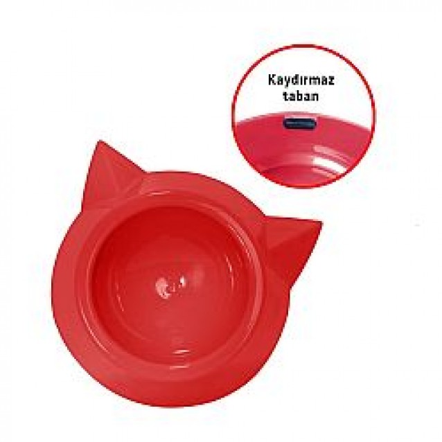 Zampa Πλαστικό Πιάτο Kitty Bowl 15.5 x 5.5cm