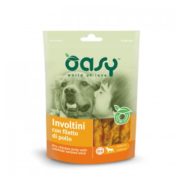Oasy Λιχουδιές Σκύλου Πουράκια Κοτόπουλου 100gr