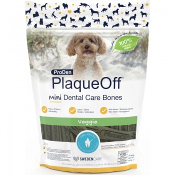 ProDen PlaqueOff Mini Dental Care Bones Με Γεύση Λαχανικών 340gr