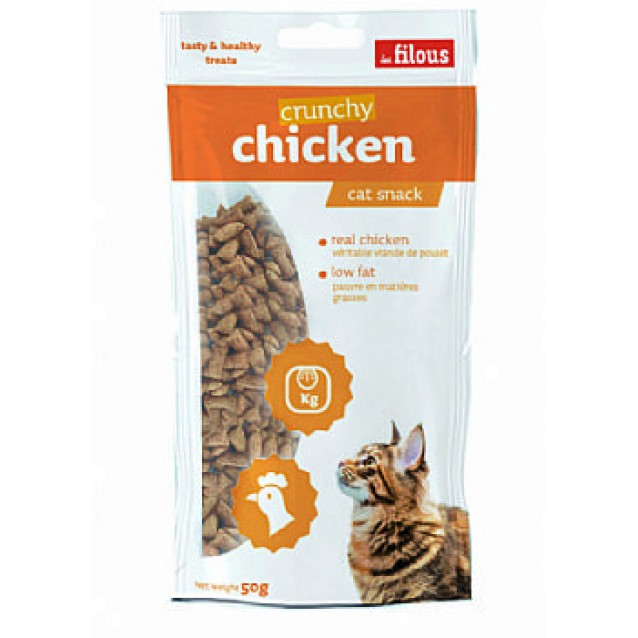 Les Filous Cat Crunchy Chicken 50gr