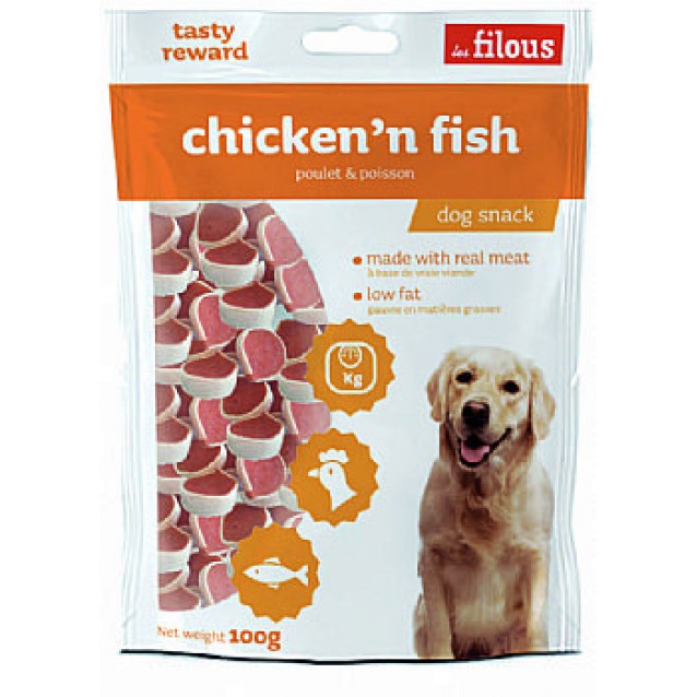 Les Filous Chicken N Fish 100gr