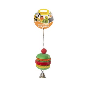 Benelux Ξύλινο Παιχνίδι Hamburger 20cm +Κουδουνάκι