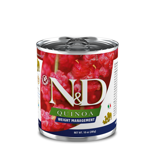 Farmina N&D Adult Dog Quinoa Weight Management With Lamb 140gr