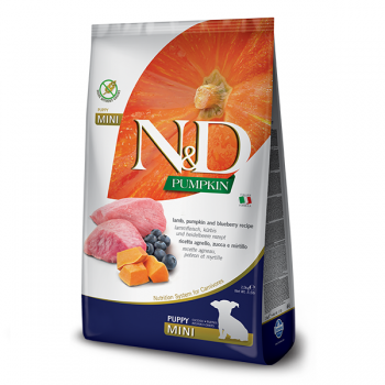 Farmina N&D Puppy Pumpkin Lamb & Blueberry Mini 2.5kg