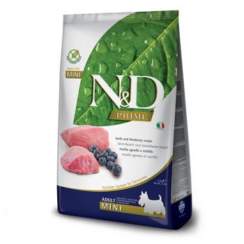 Farmina N&D Adult Dog Prime/Grain Free Lamb & Blueberry Medium/Maxi 12kg