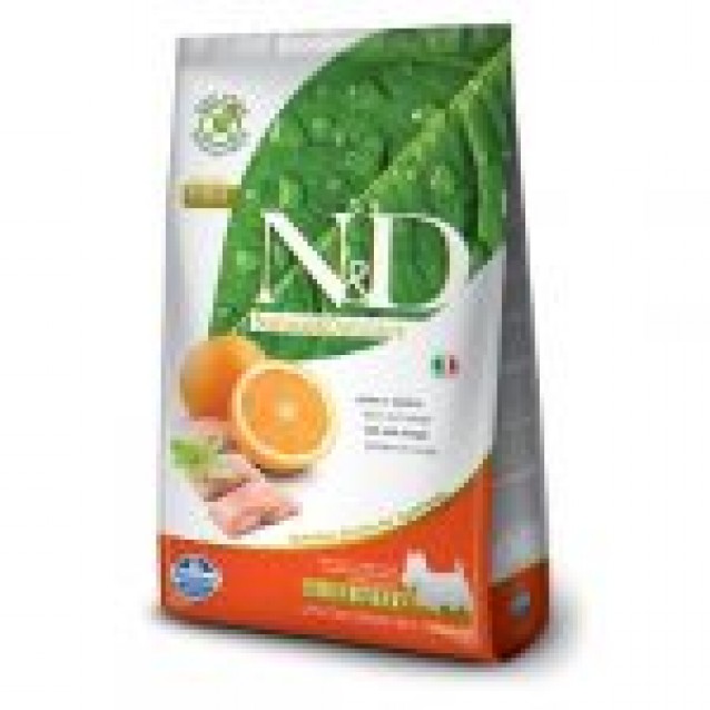 Farmina N&D Adult Dog Prime/Grain Free Fish & Orange Mini 2.5kg