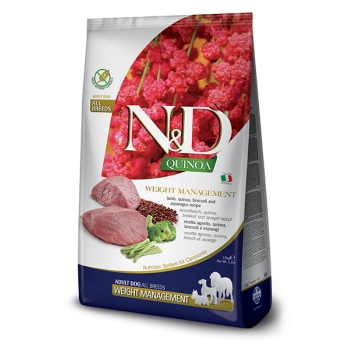Farmina N&D Adult Dog Quinoa Weight Management Lamb 2.5kg