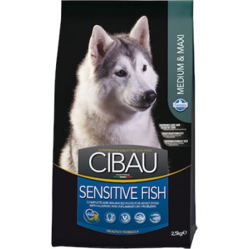 Cibau Sensitive Fish Medium & Maxi Adult 12kg 