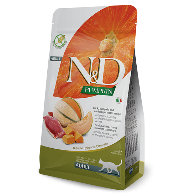 Farmina N&D Adult Cat Pumpkin Duck & Cantaloupe Melon Recipe 300gr