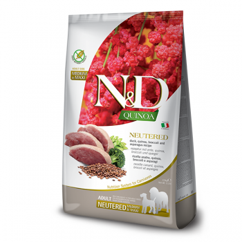 Farmina N&D Adult Neutered Dog Quinoa Duck Medium-Max 2.5kg