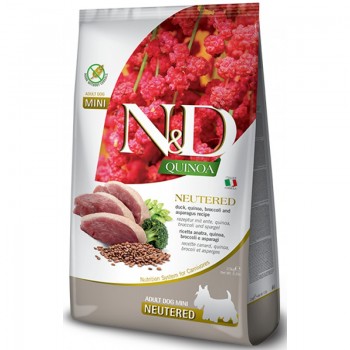 Farmina N&D Adult Dog Quinoa Neutered Duck Mini 2.5kg