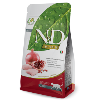 Farmina N&D Adult Cat Prime/Grain Free  Chicken & Pomegranate 1.5kg