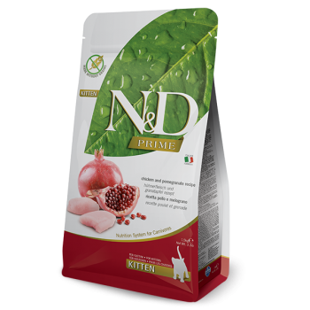Farmina N&D Kitten Prime/Grain Free Chicken & Pomegranate 1.5kg
