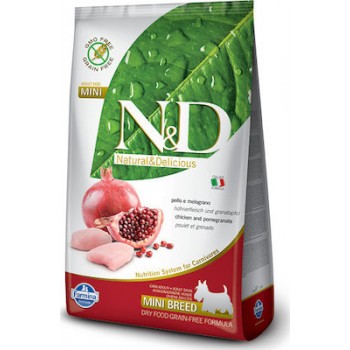Farmina N&D Adult Dog Prime/Grain Free Chicken & Pomegranate Mini 2.5kg