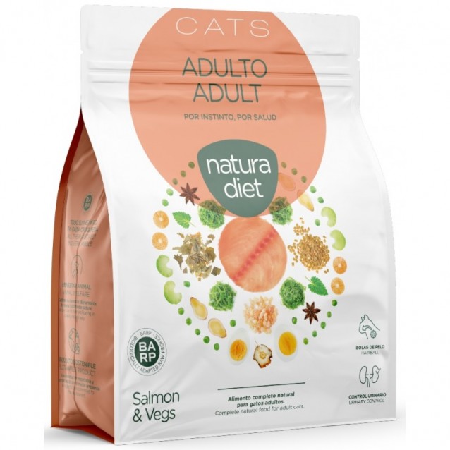 Natura Diet Cat Adult Salmon 3kg