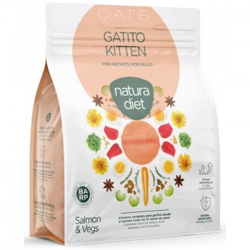 Natura Diet Cat Kitten Salmon 1.5kg