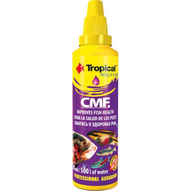 Tropical Aqua Care CMF Υγρό Κατά Των Βακτηρίων & Μυκήτων 50ml Tropical Aqua Care CMF Υγρό Κατά Των Βακτηρίων & Μυκήτων 50ml