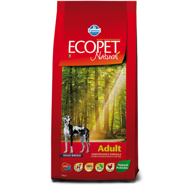 Farmina Ecopet Natural Adult Maxi 12kg+2kg Δώρο