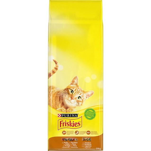 Friskies Adult with Chicken, Turkey & Vegetables 20kg