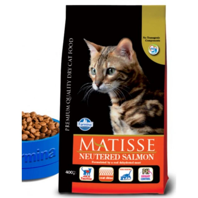 Farmina Matisse Neutered για στειρωμένες γάτες με σολομό 1,5kg