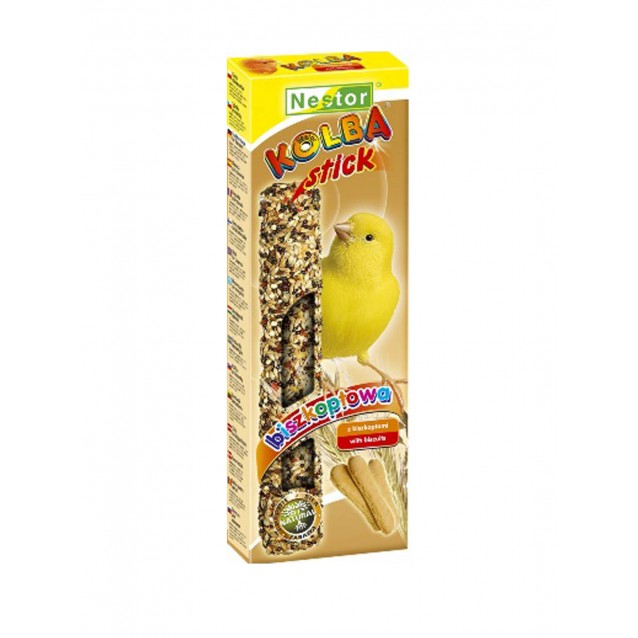 Nestor Stick Καναρινιών Με Μπισκότο 85gr